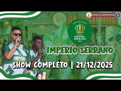 IMPÉRIO SERRANO | APRESENTAÇÃO NO BARÓDROMO NO EVENTO MARICÁ FAZ A FESTA