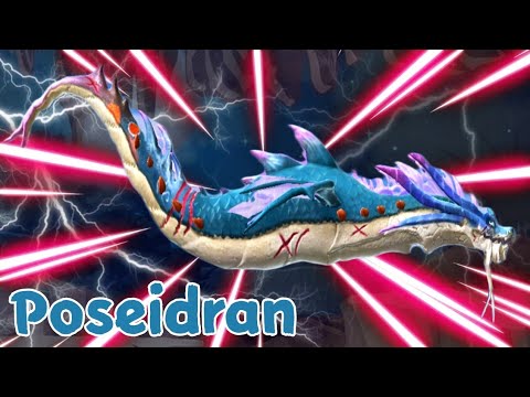 Hungry Dragon Gameplay Walkthrough ~ Poseidran New Dragon Unlocked Update!! || Part 2