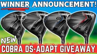 THE GIVEAWAY WINNER IS...(BRAND NEW DS-ADAPT DRIVER & FITTING!)