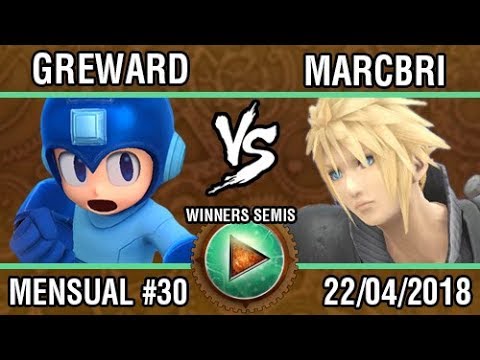 [Afterlife 30] Greward (Olimar, Mega Man) vs Marcbri (Cloud) SSB4 Winners Semis