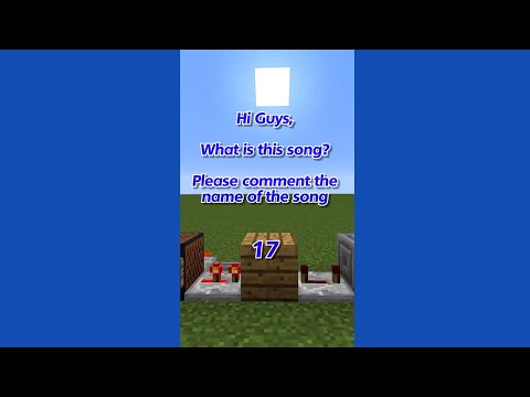 "Can You Guess the Minecraft Song? What's a Note Block?" #shorts