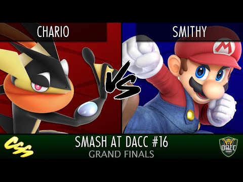 [Smash at DACC #16] Grand Finals: Chario (Greninja) vs. Smithy (Mario)