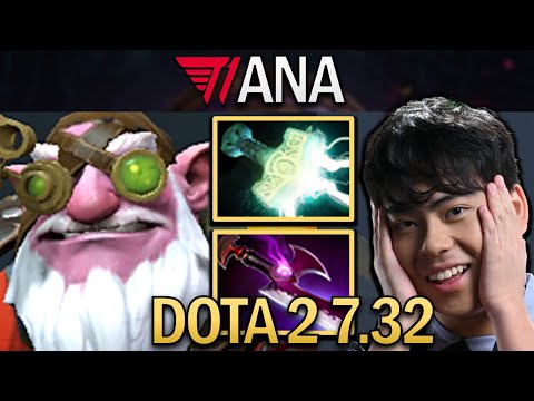 Sniper Dota 2 7.32 Gameplay T1.Ana with Mjolnir and Silveredge #dota2 #dota2gameplay