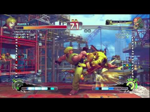 cmpunk1113 (Ken) Vs the_log_ride (Dhalsim) SSF4 AE Ranked Matches - PSN