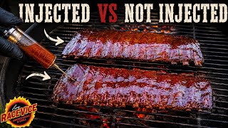 Injected vs Not Injected Ribs on the Weber Kettle | Does it Actually Matter?