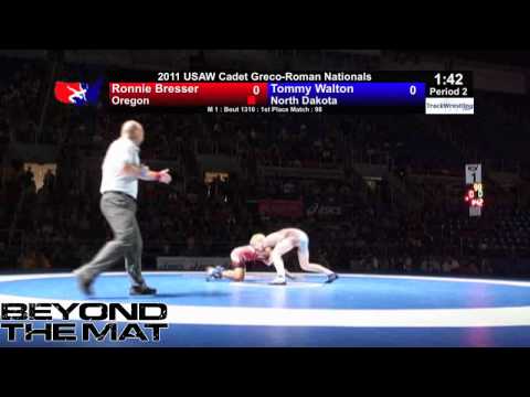 Cadet Greco Final 98 - Ronnie Bresser (OR) vs. Tommy Walton (ND)