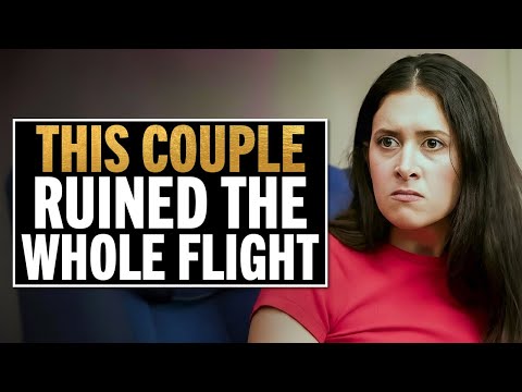 Disruptive Couple Turns a Flight Into Total Chaos