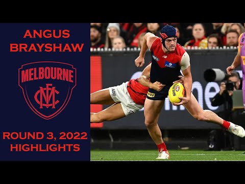 Angus Brayshaw - Round 3, 2022 | Highlights (20 MARKS!)