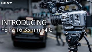 Video thumbnail for Introducing FE PZ 16-35mm F4 G | Sony | Lens by Sony Europe