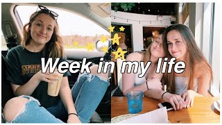 College Week In My Life Vlog // Starting online classes & my internship!