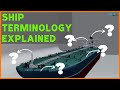 Ship Terminology - - Ship Parts Names with Pictures  #shipterms #shipparts