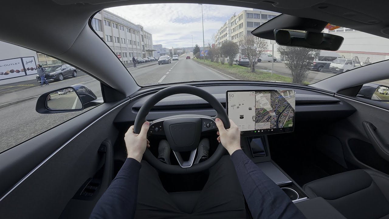 Tesla Model 3 Long Range RWD 2025 Test Drive POV