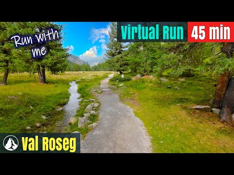 Experience the magic of the lovely valley 🇨🇭 Switzerland Wonderland | Virtual Run #99