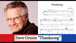 Thanksong - Dave Grusin - (piano solo)