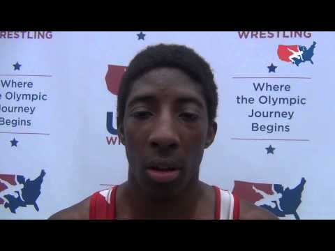 Jabari Moody wins Freestyle FILA Junior World Team Trials at 50 kg