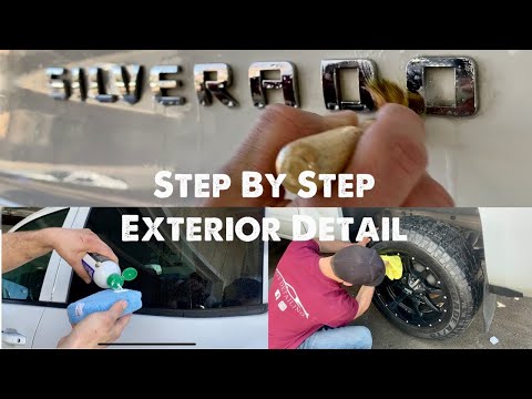 Step By Step Exterior Detail / Auto Detailing