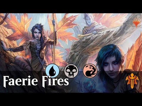MTG Arena ELD | Grixis Faerie Fire Control DeckTech & Event Gameplay [Hunter Z]