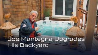 Joe Mantegna upgrades his backyard with a MasterSpas swim spa