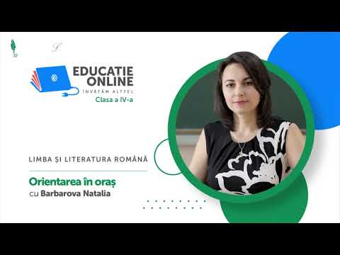 Limba și literatura română, Clasa a IV a, Orientarea în oraș