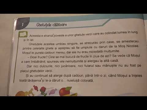 Ghetuțele călătoare (Caiet de CLR, clasa a II-a, Edu, 2021)