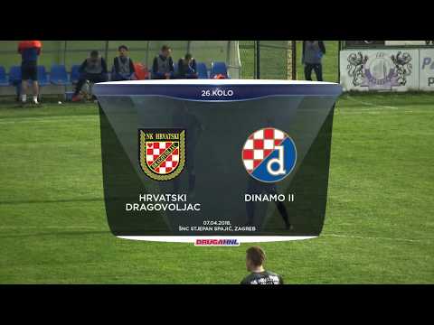 SAŽETAK: HRVATSKI DRAGOVOLJAC vs DINAMO II 1:2 (26. kolo, Druga HNL 17/18)