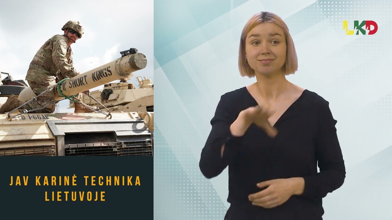 Į Lietuvą atvyko JAV karinė technika