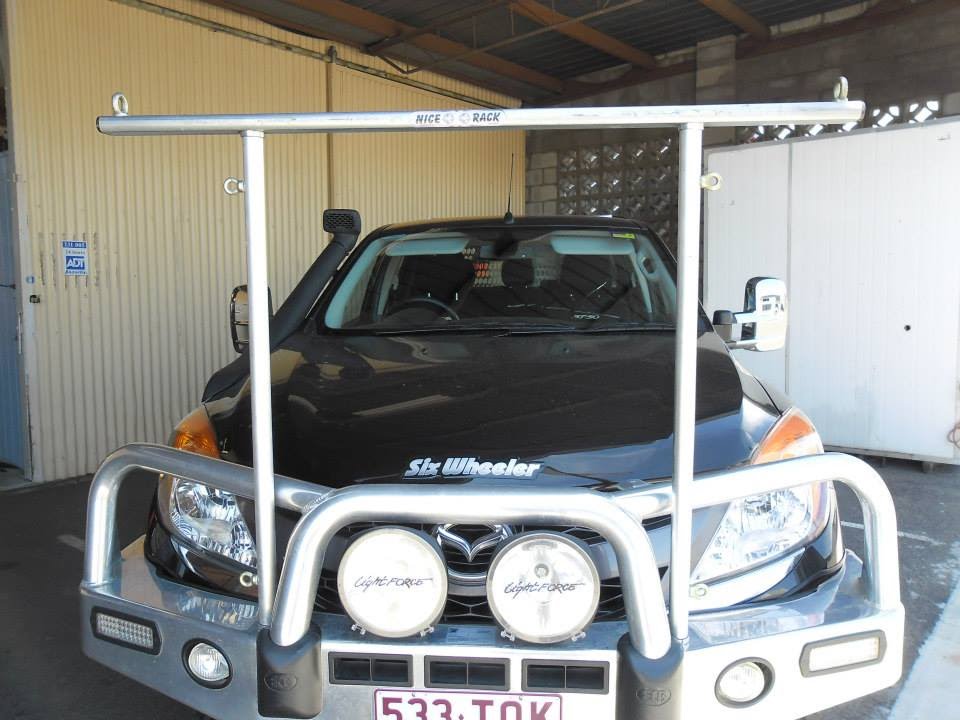 Nice Rack DIY rack for your bullbar!!