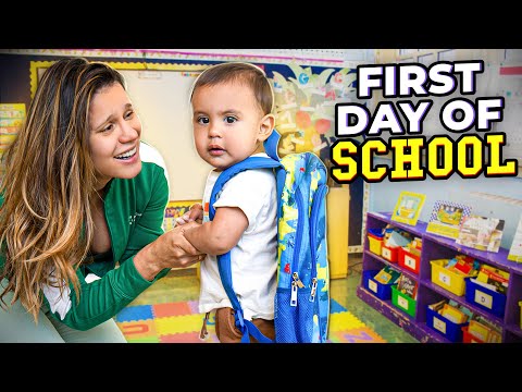 Baby Milan's FIRST DAY of SCHOOL! (ONLY 10 MONTHS OLD) | The Royalty Family