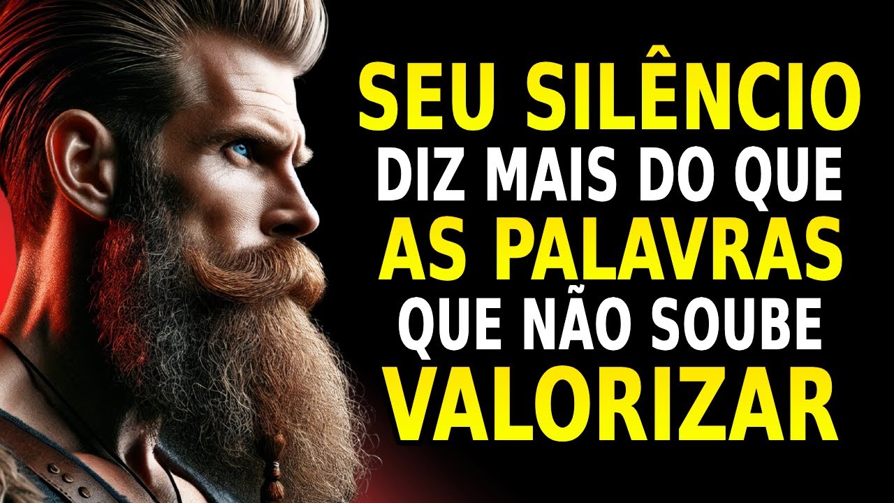 O QUE O SEU SILÊNCIO PROVOCA NA OUTRA PESSOA | ESTOICISMO