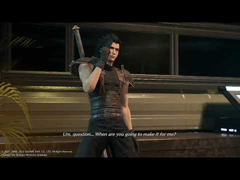 Crisis Core Reunion - Aerith Checks in about her Flower Wagon