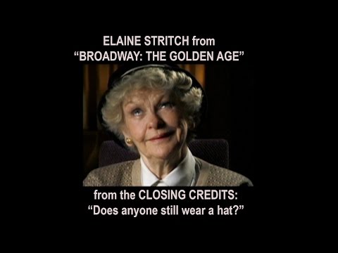 ELAINE STRITCH Gets Final Word in RICK McKAY's BROADWAY: THE GOLDEN AGE