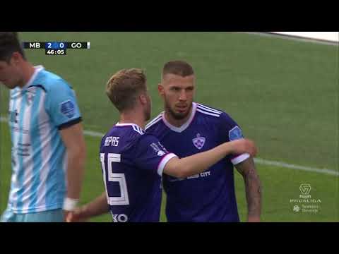 34.krog: Maribor - Gorica 3:0 ; Prva liga Telekom Slovenije 2020/2021