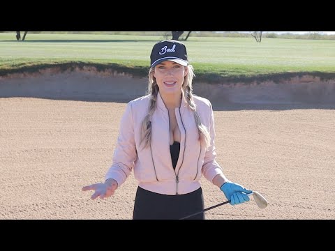 Paige Spiranac Shows You How To Hit From Fairway Bunkers