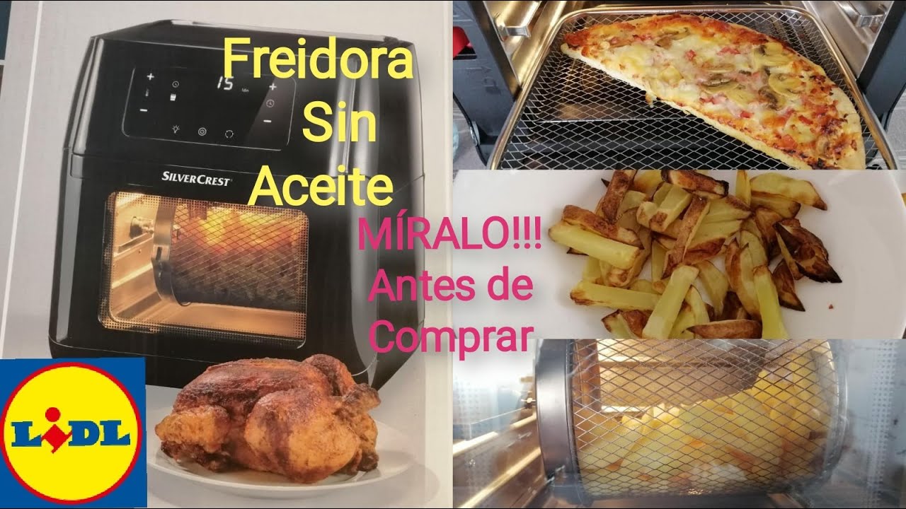 LIDL??FREIDORA DE AIRE??SILVER CREST PONGO A PRUEBA FREIDORA SIN ACEITE RECETAS OPINIÓN??UNBOXING LIDL??