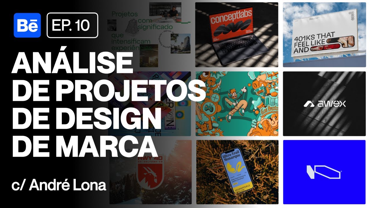 Análise de projetos de design de marca | Ep. 10