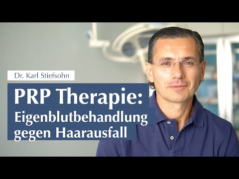 PRP Therapie: Eigenblutbehandlung gegen Haarausfall