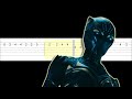 Alone - Black Panther- Wakanda Forever (Easy Guitar Tabs Tutorial)