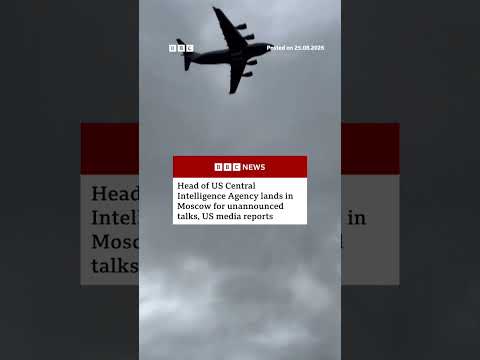 CIA head lands in Moscow for unannounced talks. #BBCNews