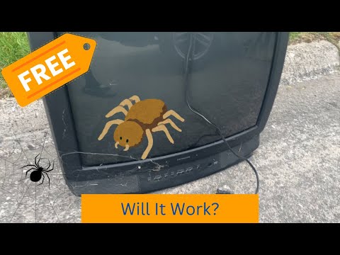 Free Hitachi CRT TV Curb Find