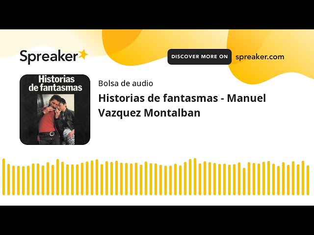 Vídeo relacionado con Historias de fantasmas (Carvalho)