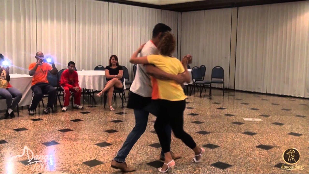 III Dança Terê - Demonstração de Aula -  Samba de Gafieira - Sheila Aquino e Marcelo Chocolate