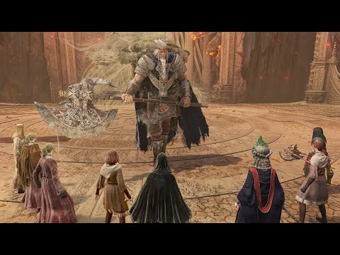 Alliance of 8 Girls & Women Vs Bosses - Elden Ring