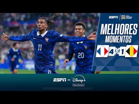 Gols e melhores lances de França x Bélgica