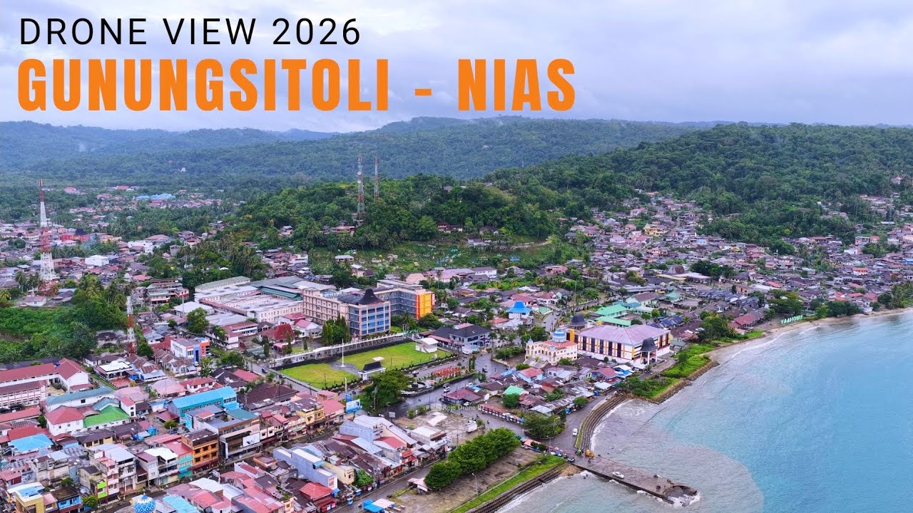 Drone View Gunungsitoli Nias 2026