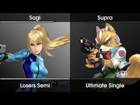 Last Player Ultimate S22/23 #15 - Sagi (Zero Suit Samus,Wario) Vs. Supra (Fox,Falco) SSBU Ultimate