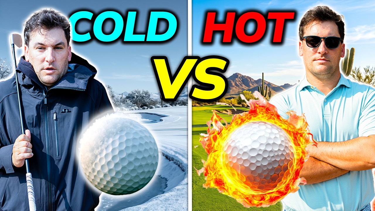 Do Cold or Hot Golf Balls Travel Further? - YouTube