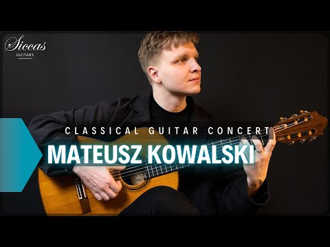 Special Classical Guitar Concert by MATEUSZ KOWALSKI | Chopin, Bach, Dowland, Piazzolla, Pasieczny