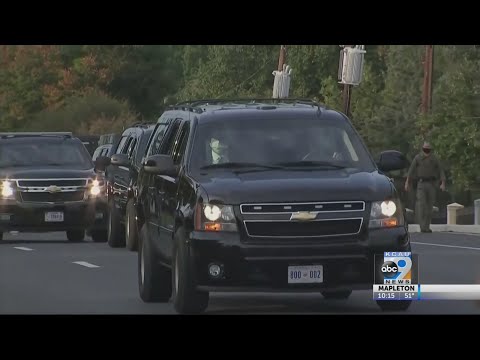 Trump Supporter Rally And Drive-By