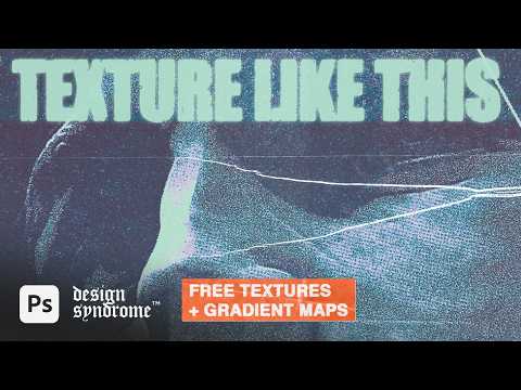 TEXTURE YOUR WORK LIKE THIS!  | Photoshop Tutorial
