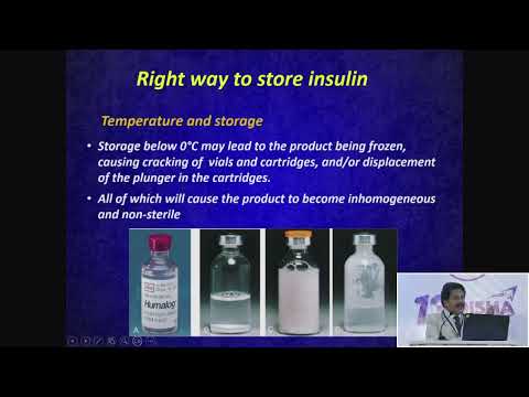 Practical aspects of insulin therapy in day today practice | Dr. Muralidharan C